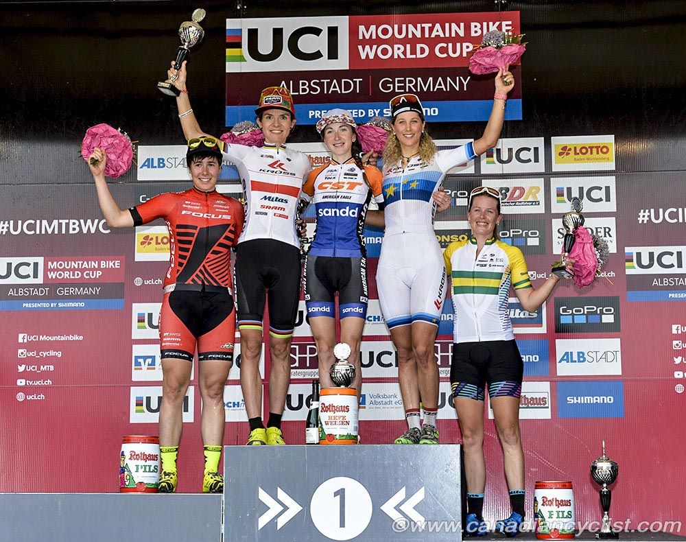 Linda Indergand, Maja Wloszczowska, Yana Belomoina, Joland Neff, Rebecca Henderson