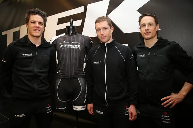 Jasper Stuyven, Stijn Devolder and Kristof Vandewalle