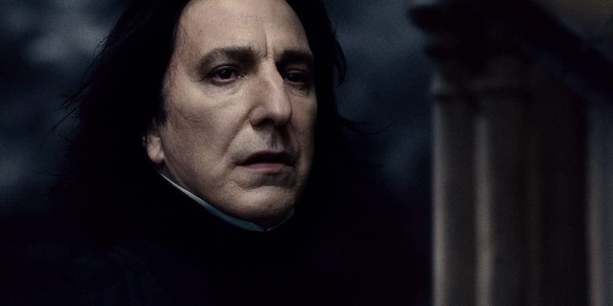 Alan Rickman as Severus Snape in Harry Potter and the Half-Blood Prince