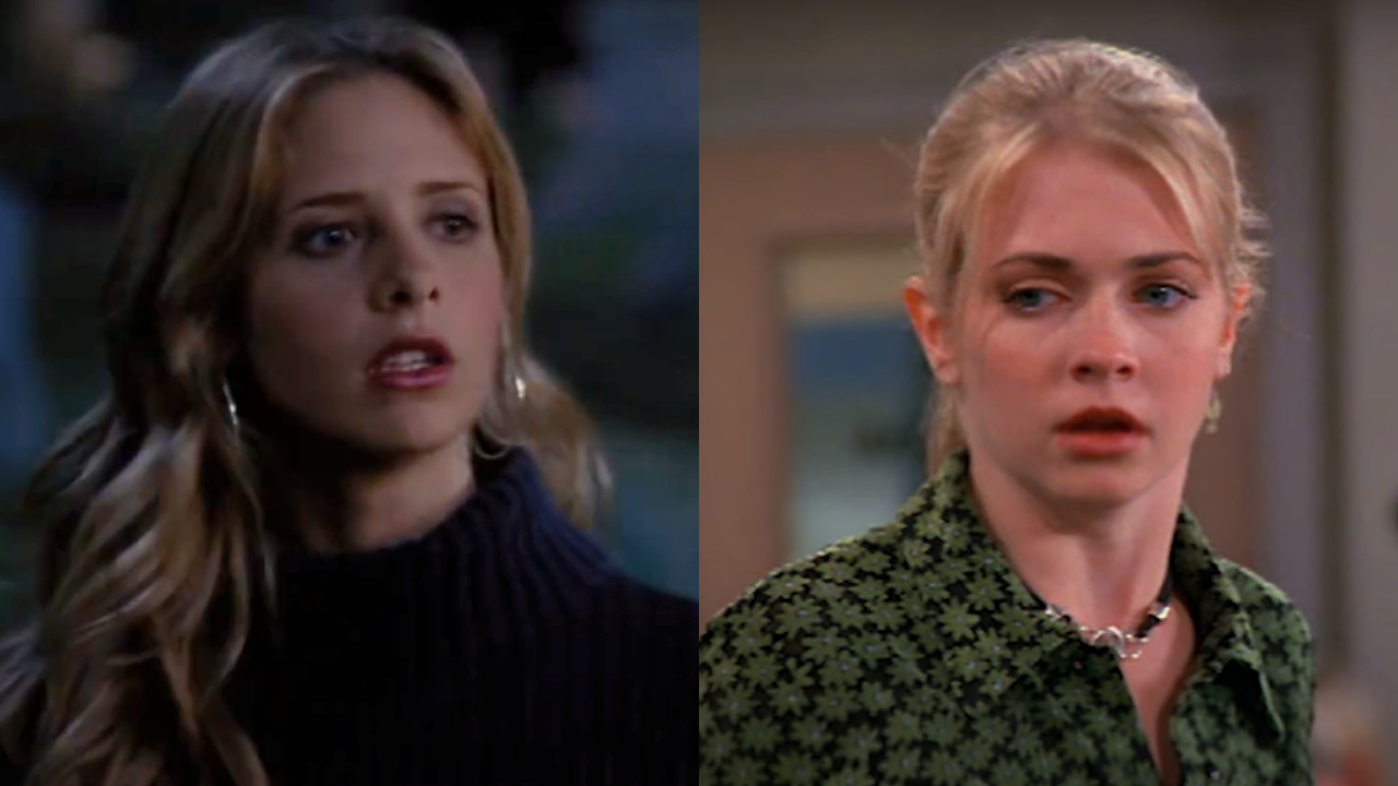 Sarah Michelle Gellar on Buffy the Vampire Slayer and Melissa Joan Hart on Sabrina the Teenage Witch