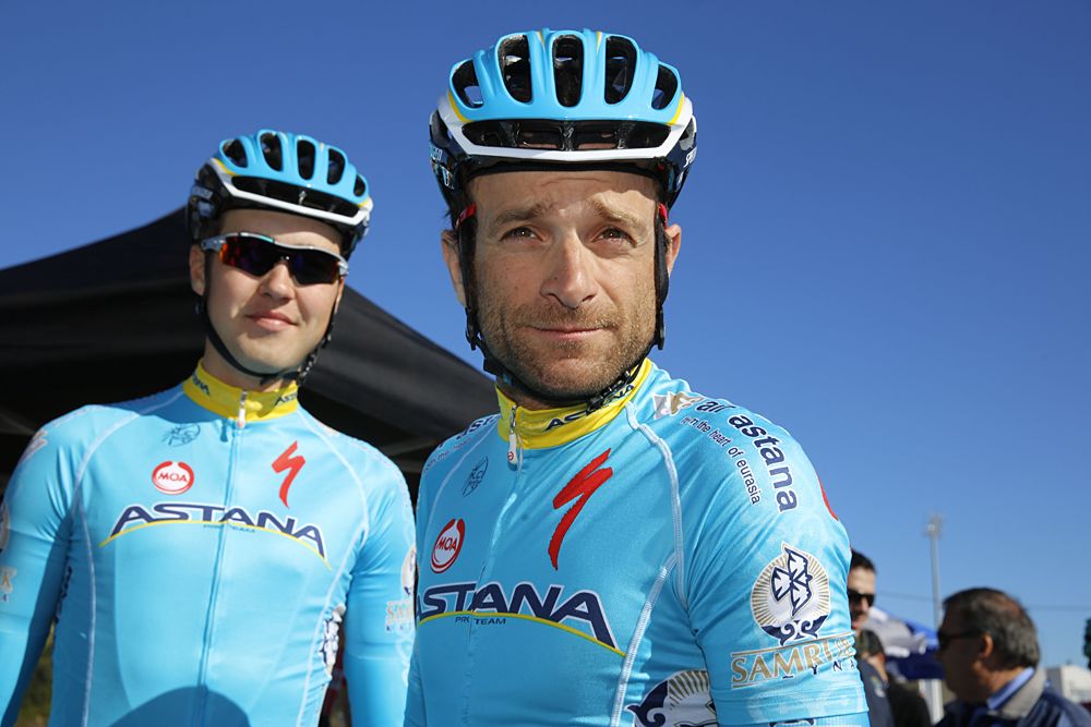 Michele Scarponi (Astana) before the stage 1 start
