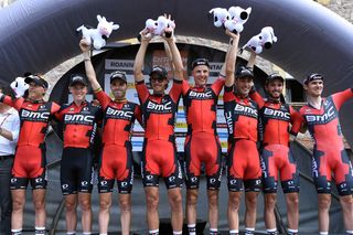 BMC wins stage three of the 2015 Criterium du Dauphine