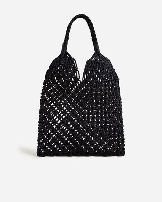 Cadiz Hand-Knotted Rope Tote