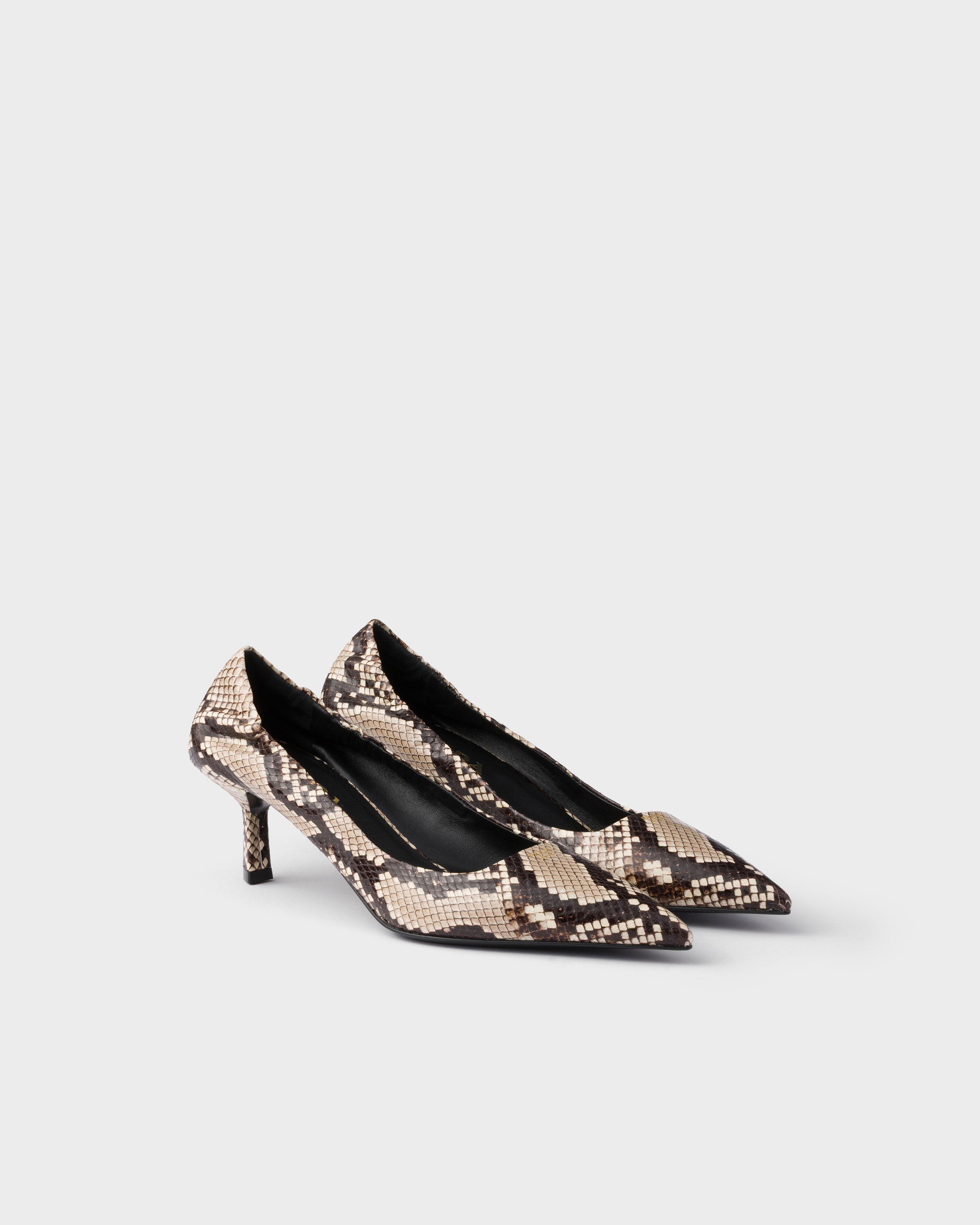 Printed Ayers Leather Pumps