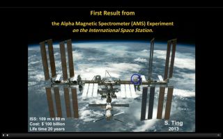 First Result From AMS Experiment