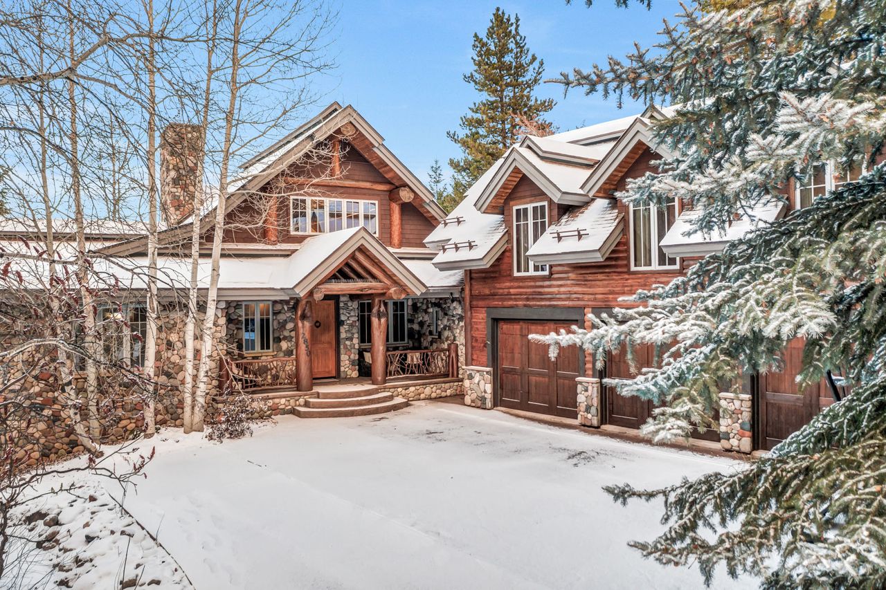 Images of a home for sale in Steamboat Springs, Colorado.