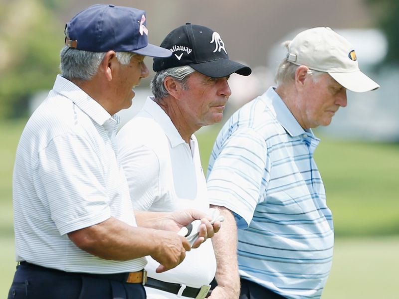 Lee Trevino, Gary Player, Jack Nicklaus