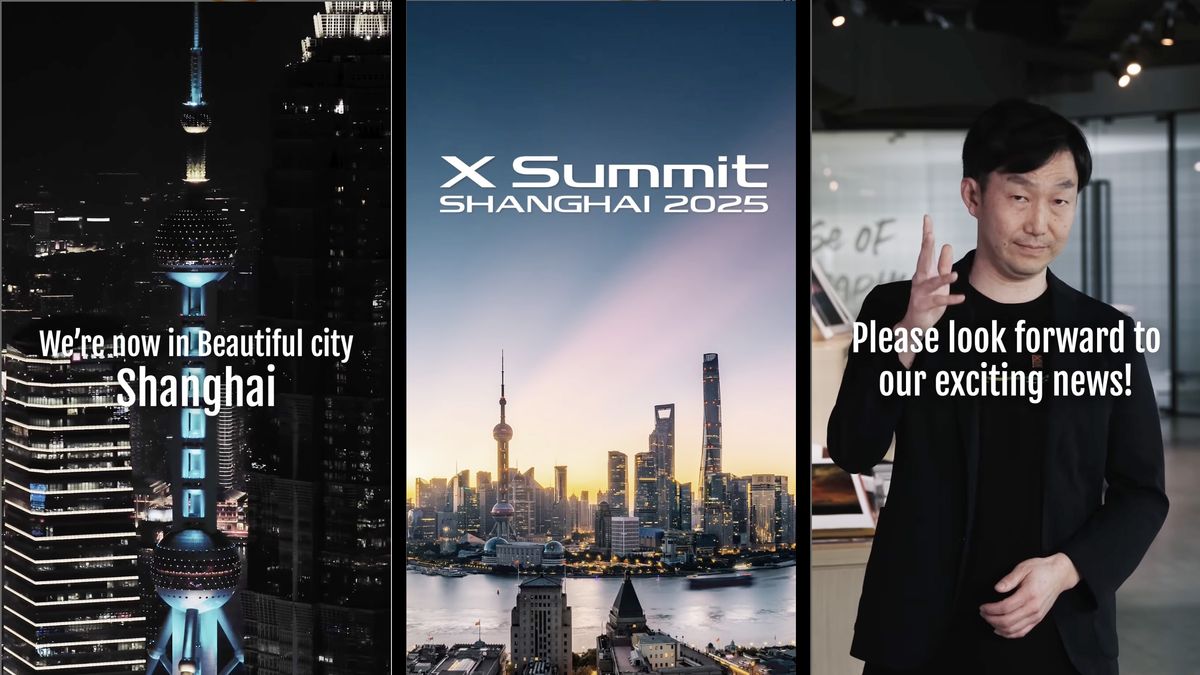 LIVE: Watch the Fujifilm X-Summit Shanghai 2025 as X-E5 camera