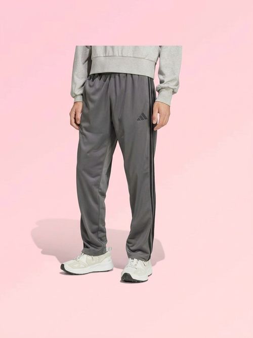 Adidas Men's 3-Stripes Tricot Regular Fit Open Hem Sportswear Track Pants