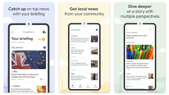 Google News marketing images