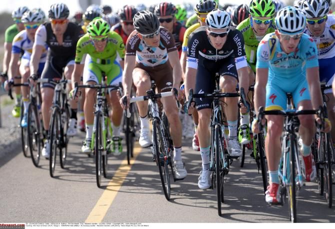 Niki Terpstra (Omega Pharma-QuickStep) is no stranger to crosswinds and echelons