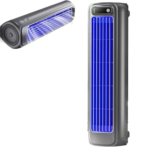Coldeez Cooling Ace, Cooling Ace Portable Air Conditioner, Three Wind Speeds, No Installation Required, Usb Charging, for Bedroom Office Home (gray)
