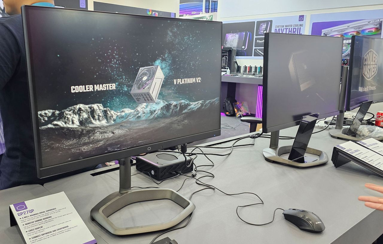 Cooler Master monitors at Computex 2024