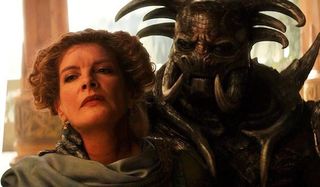 Rene Russo as Frigga during death scene in Thor: Dark World