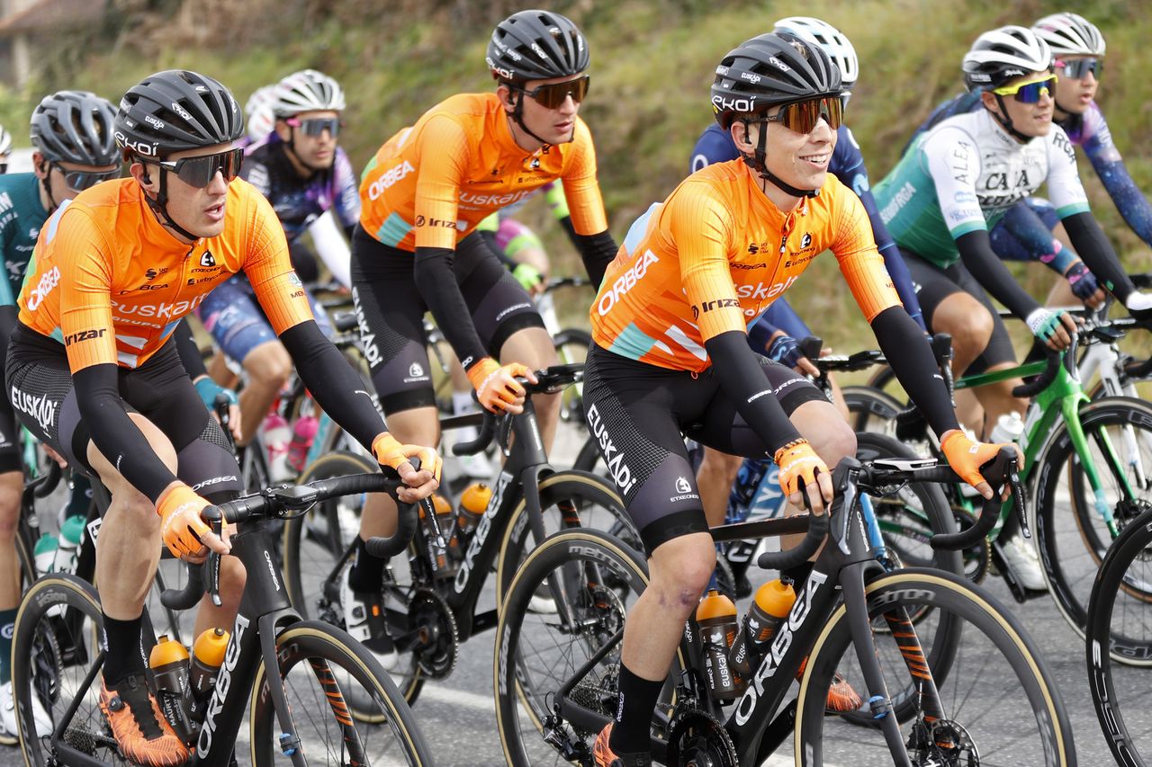 Gran Camino 2022 - 1st Edition - 1st stage Porrino - Vigo 166,4 km - 24/02/2022 - Luis Angel Mate (ESP - Euskaltel - Euskadi) - photo Luis Angel Gomez/SprintCyclingAgency&Acirc;&copy;2022