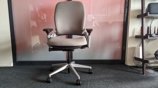 Steelcase Leap chair front-on