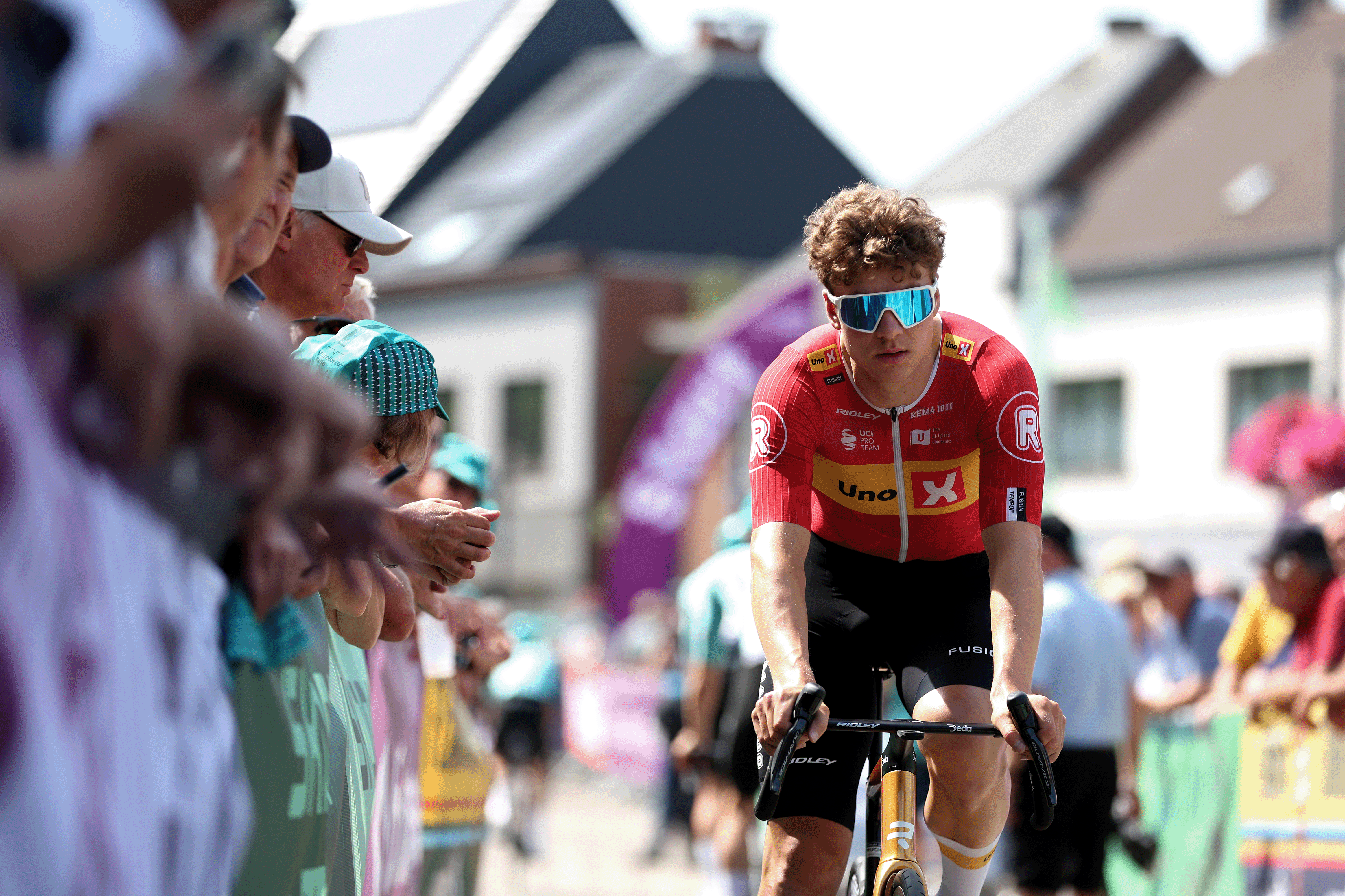 MERELBEKE-MELLE, BELGIUM - JUNE 18: Jonas Abrahamsen of Norway and Team Uno-X Mobility prior to the 94th Baloise Belgium Tour 2025, Stage 1 a 197.6km Merelbeke-Melle to Knokke-Heist on June 18, 2025 in Merelbeke-Melle, Belgium. (Photo by Rhode Van Elsen/Getty Images)