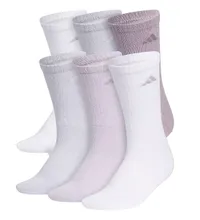 Adidas 6-Pack Cushioned Crew Socks (Women’s)
