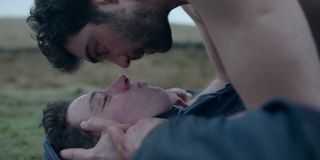 Josh O’Connor and Alex Secareanu in God's Own Country