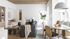 light and airy living room
