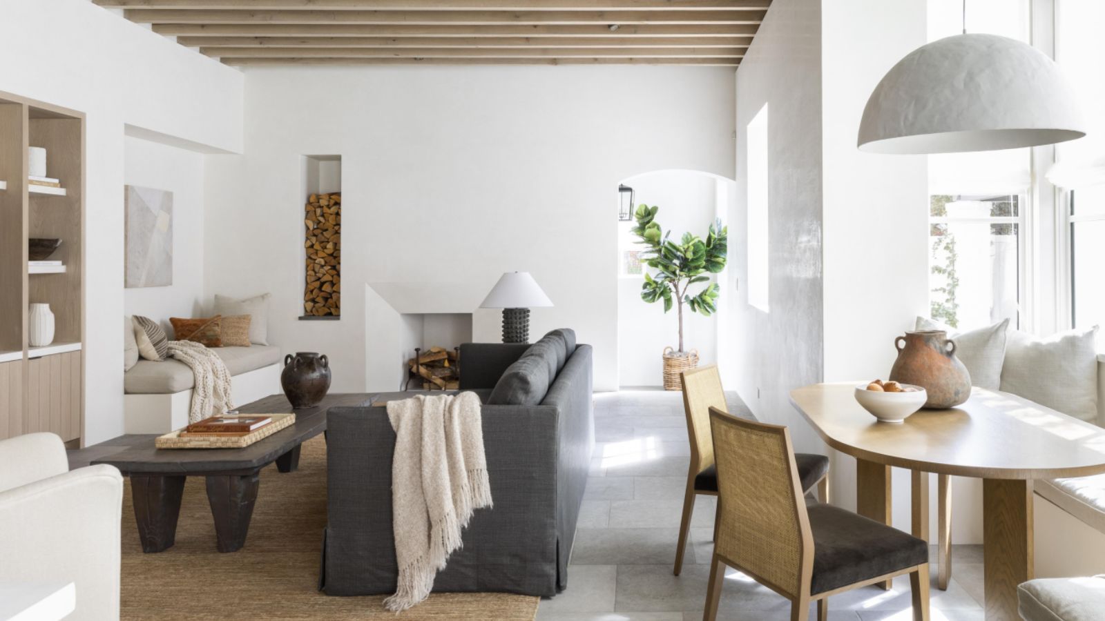 light and airy living room