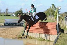 Alex Postolowsky riding Islanmore Ginger at Little Downham Horse Trials 2012