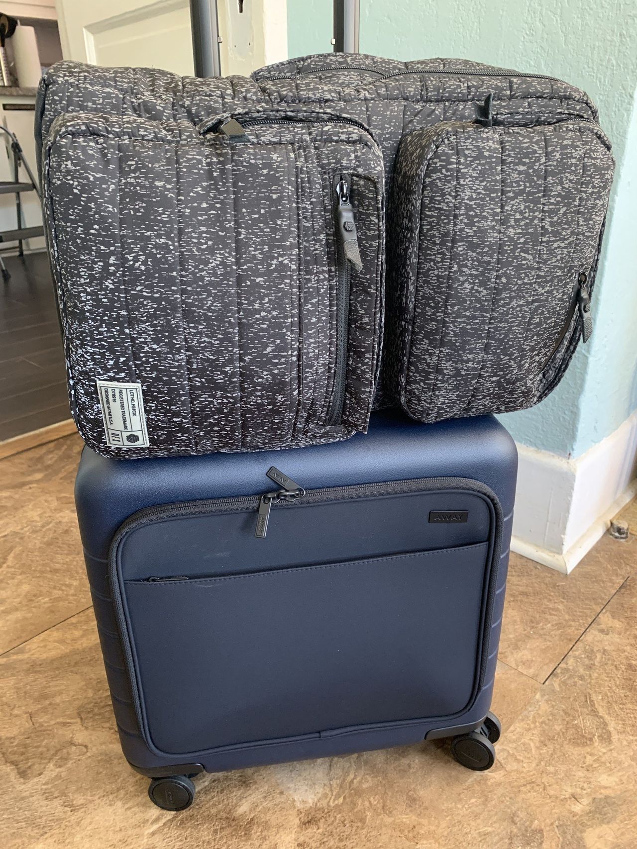 HEX Patrol Backpack on carry-on