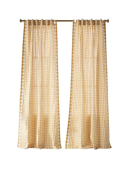Gingham Curtain