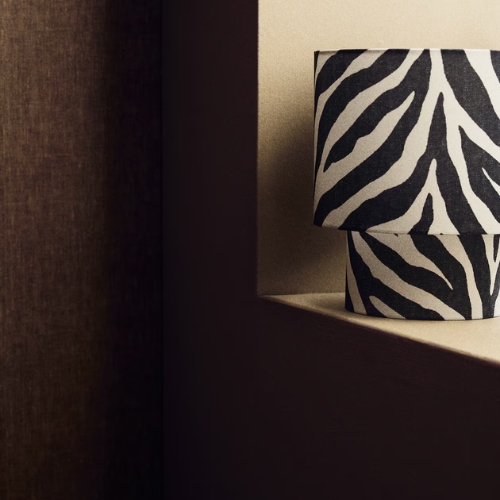 H&amp;amp;M, Large Fabric-Covered Table Lamp