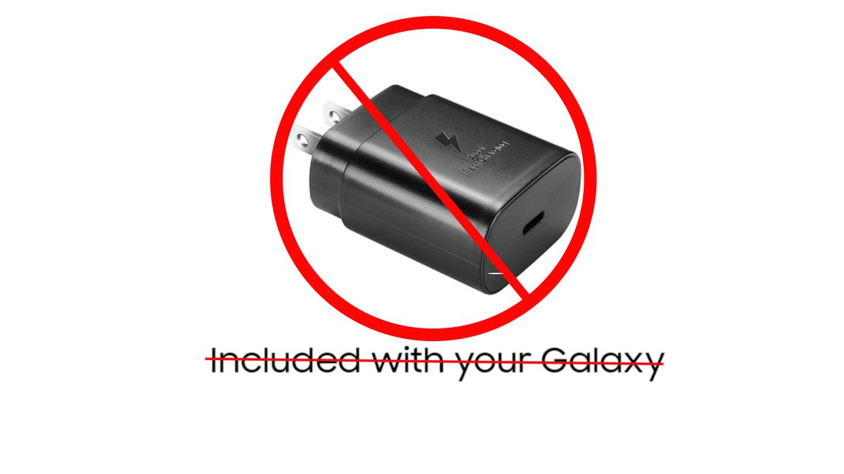 Samsung Galaxy S21 no charger in box