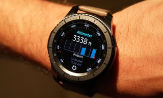 Only the Gear S3 has built-in GPS. Credit: Sam Rutherford/Tom's Guide
