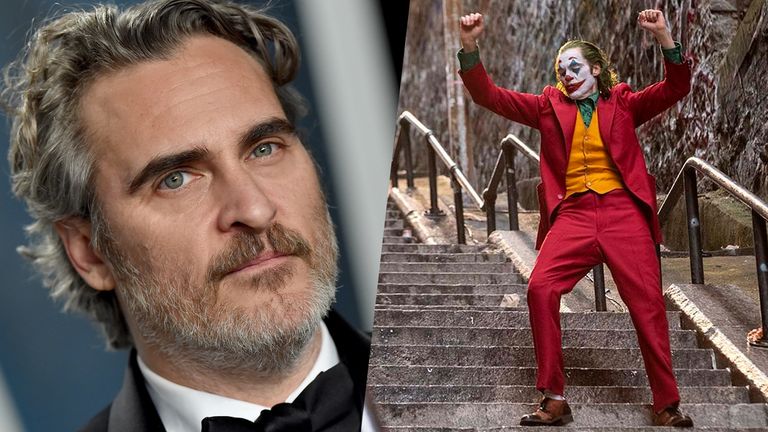 Joaquin Phoenix / Joker dance staircase