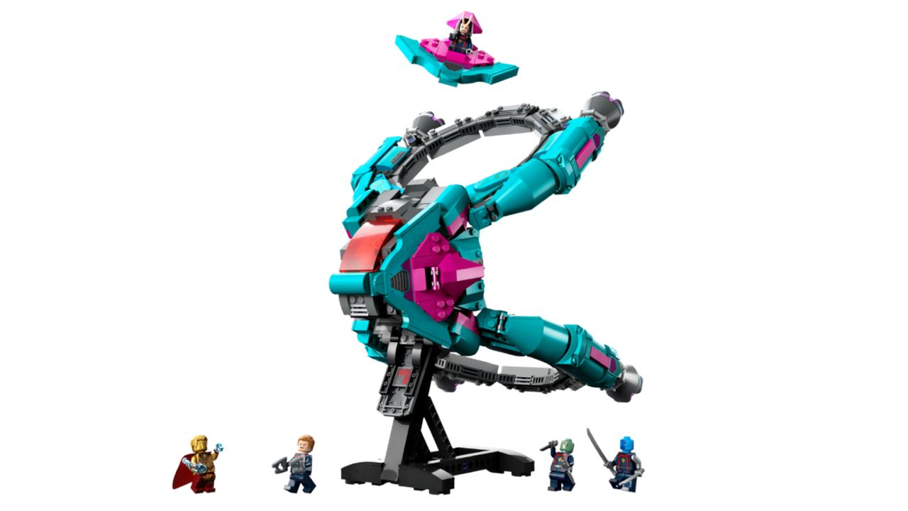 Lego The New Guardians Ship promo shots on a plain background
