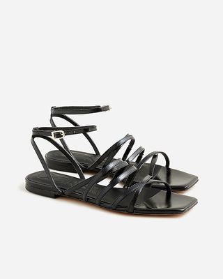 New Capri Strappy Sandals in Leather