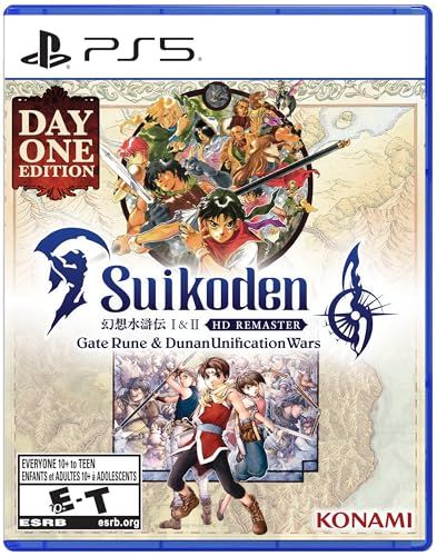 Suikoden I & II HD Remastered PS5