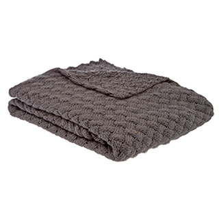 woven knit throw
