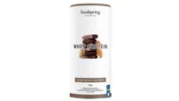 The Foodspring Whey Protein Powder uses protein provided by happy cows