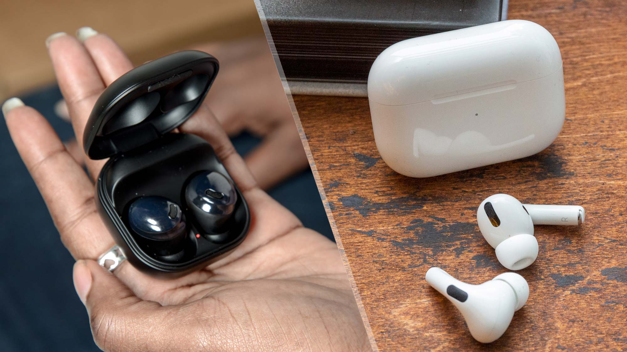 Modieus burgemeester woede Samsung Galaxy Buds Pro vs AirPods Pro | Laptop Mag