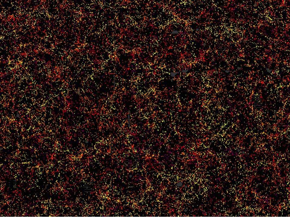 1.2 Million Galaxies Dot Largest Ever 3D Map Space