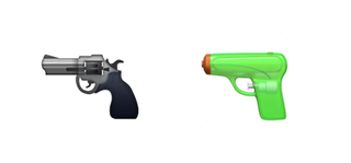 Gun emoji