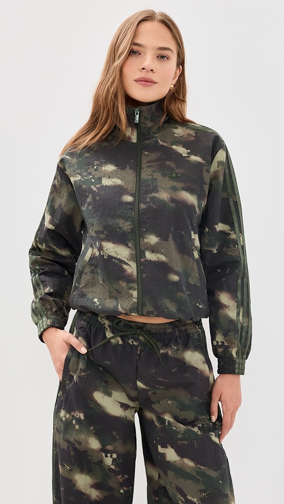 Camouflage Loose Track Top - Night Cargo