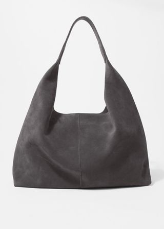 Large Suede Tote Bag