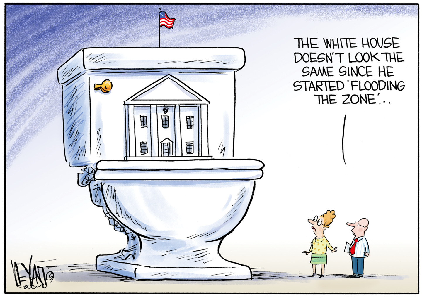 Political Cartoon