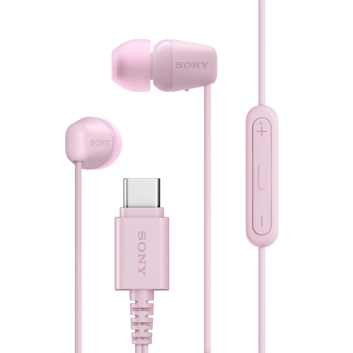Sony - Usb-C Wired In-Ear Headphones - Pink