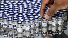 Vials of the R21 Malaria Vaccine