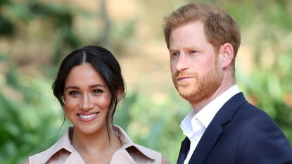 Prince Harry Meghan Markle soulmate- Prince Harry, Duke of Sussex and Meghan, Duchess of Sussex attend a Creative Industries and Business Reception on October 02, 2019 in Johannesburg, South Africa