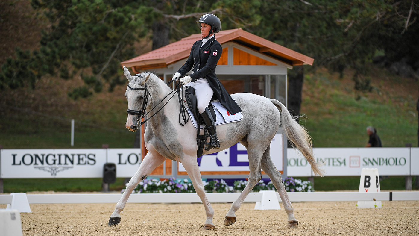 Dana Cooke and Mississippi at the 2022 World Championships.