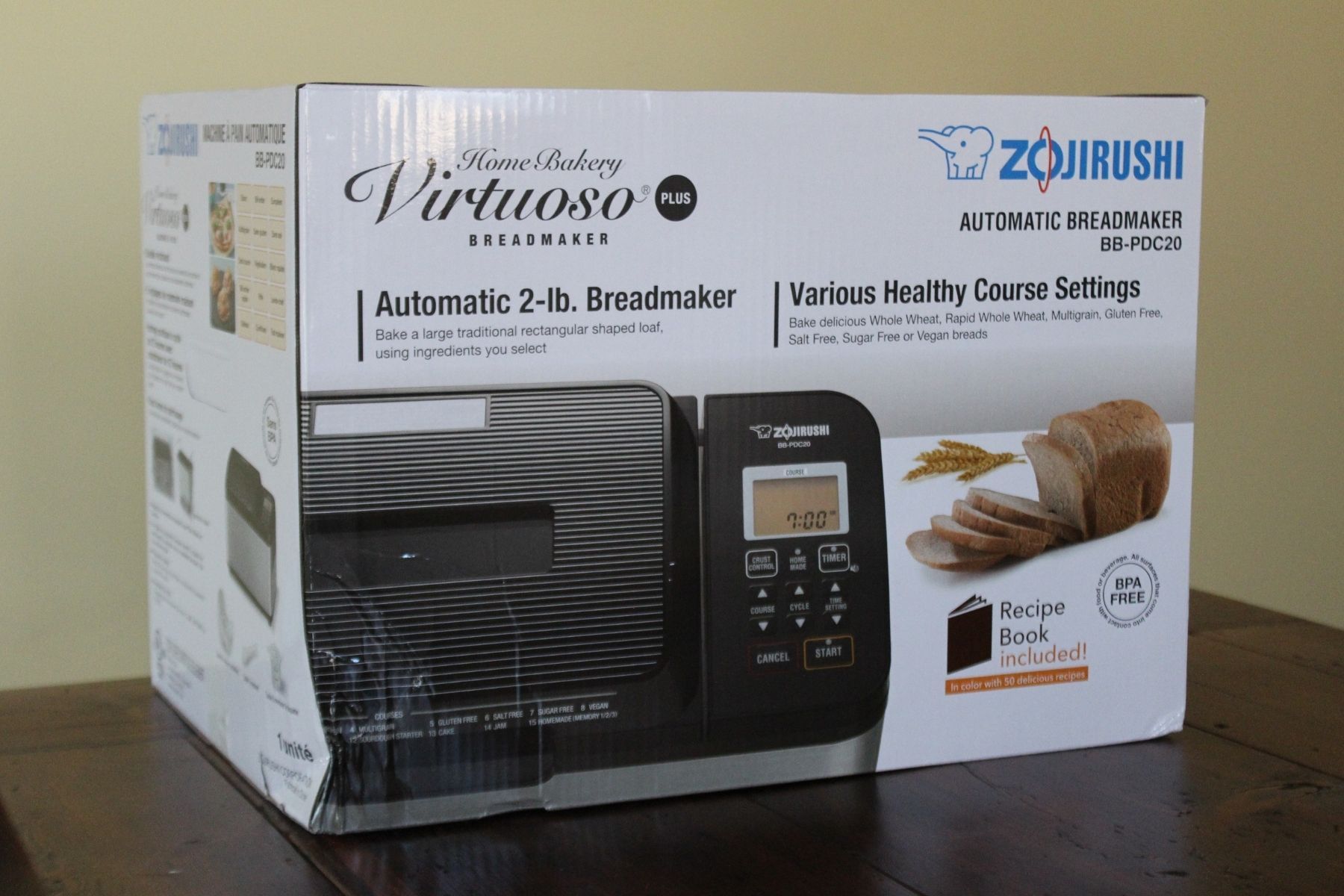 Zojirushi Home Bakery Virtuoso Plus Breadmaker Review | Homes & Gardens