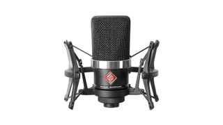 Black Neumann TLM 102 microphone