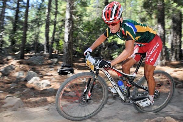 2011 African Continental Elite men's champion Burry Stander (South Africa).